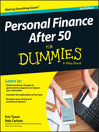 Cover image for Personal Finance After 50 For Dummies